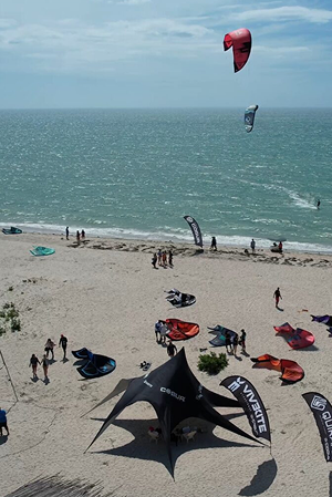 Stunning Location kiteboarding colombia