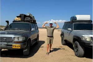Kite Addict Colombia group photo at the beach in La Guajira