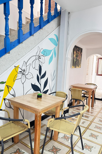 Hostal in Riohacha in the center for kitesurf travelers
